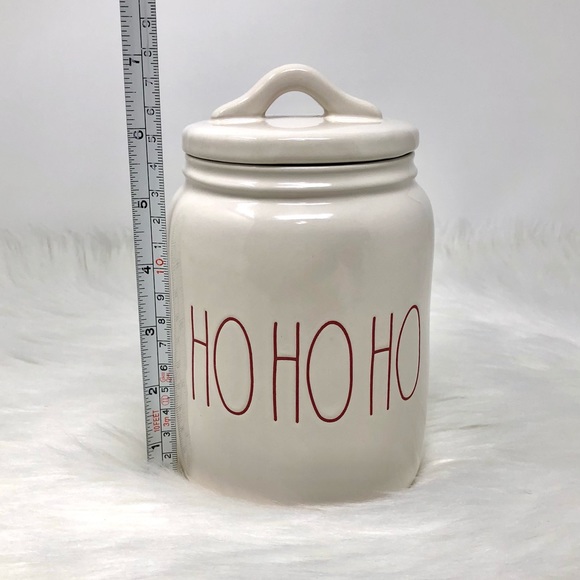 Rae Dunn Holiday Rae Dunn Small Christmas Holiday Canister Ho Ho Ho